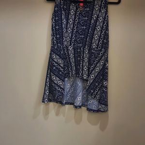 Blue Tunic Top