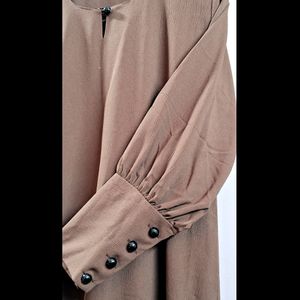 Brown Abaya Stylish Burkha With Hijab New