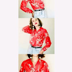 Vintage Floral Shirt