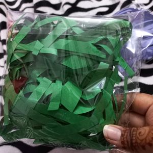 2 Shredded Paper Pouches For Small Business