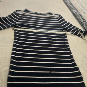 Ralph Lauren T Shirt   With White Stripes