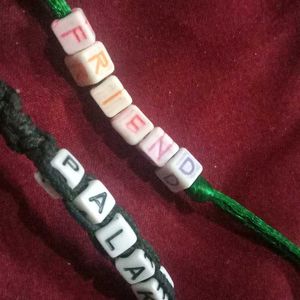 These Are Friendship Band And A Nameband