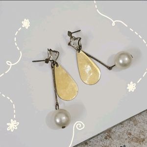 Boho Pearl Earrings