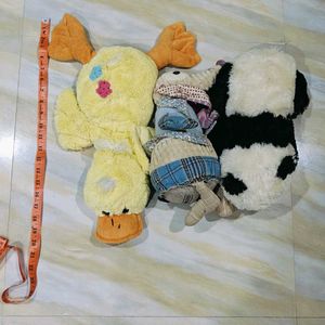 Combo Of 3 Imported Soft Toys