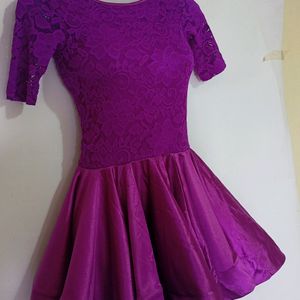 VERY PRETTY FLARED SHORT FROCK