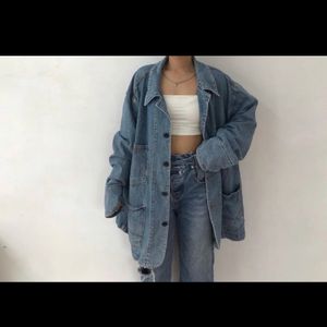 Denim Oversized Jacket