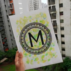 Mandala Letter Art