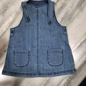 Denim Dungaree For Cutee