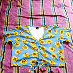 Women Summer Flower Top