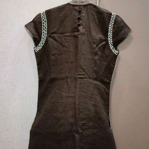 Fancy Kurti With Front Slit