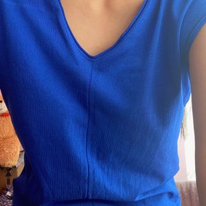 Blue Half T Shirt