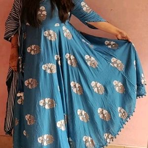 anarkali Kurta With Dupatta