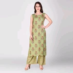 Kurta And Plazoo Set For Women