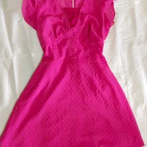 Pink Cottagecore Dress