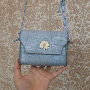 Blue Sling Bag