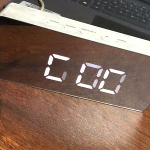 digital Clock With All Feature Some Light Are Not