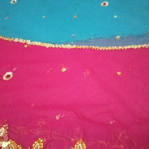 Unstitched Lehenga Choli And Dupatta