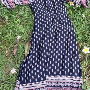 Korean Wrapped Maxi Dress