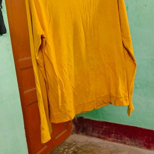 Slightly Used Yellow Full T-shirt