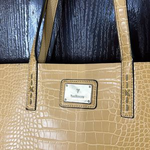 VAN HEUSEN Reversible Tote Bag Mustard