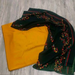 Pashmina Suit With Stole