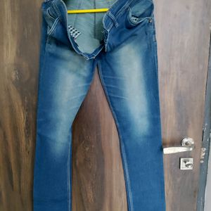 Blue Stretchable Jeans