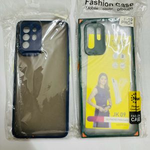 2 Combo Pack Of Covers For Oppo F19 Pro +