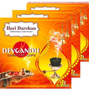 Sambrani Dhoop Cups