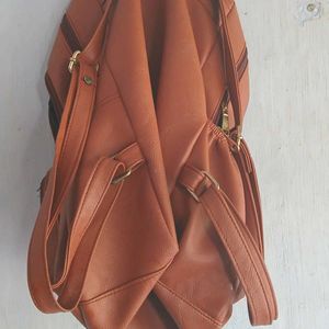 BROWN BACKPACK