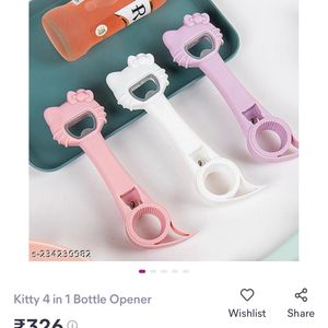 Hello Kitty 4 In 1 Bottle Opener