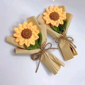 Crochet Sunflower Banquet Small