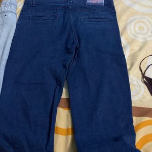 mens blue jeans combo ligjt and dark jenas