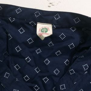 Unsex Short Kurta Navy Bule