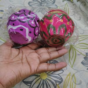 🪔Diwali Gift 🎁 2 Decorative Matki 😍 handicraft