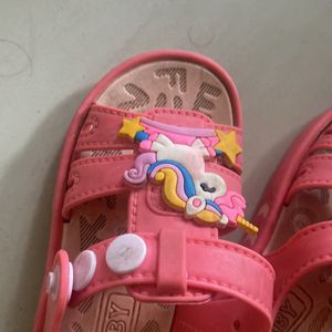 Pink Unicorn Sandal For girls
