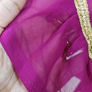 Dupatta Magenta