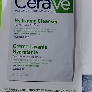 Cerave Hydrating Cleanser Sample