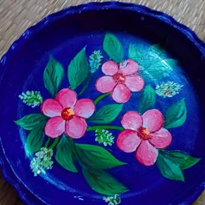 Painting On Clay Plate