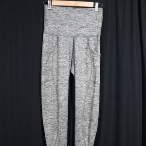 Women Melange Grey Color Active Wear Pant