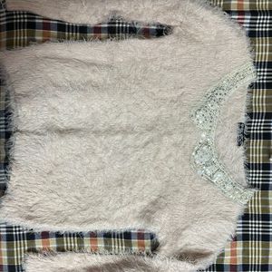 Peach Woolen Sweater