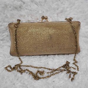 Gold Metal Bag