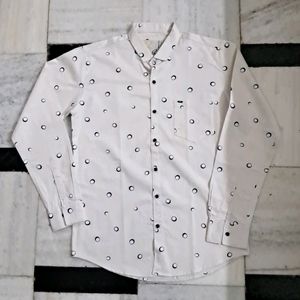 Spotted Cream Shirt