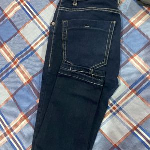 SIZE -28 Strechable Mast & harbour jeans navy blue