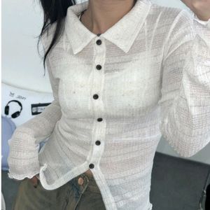 New Korean Puff Print Cloth Shirt