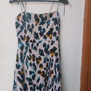 Printed Middi Dresss For Girls