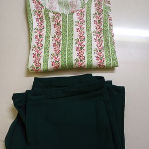 Short Formal Kurti Set