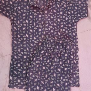 Women Cotton Nightsuit