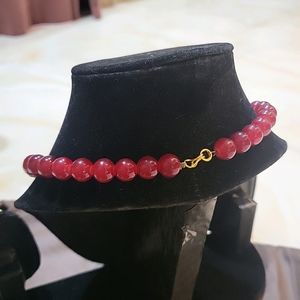 Red Pearl Necklace