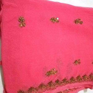 Unstich Lahenga With Duptta Fabric