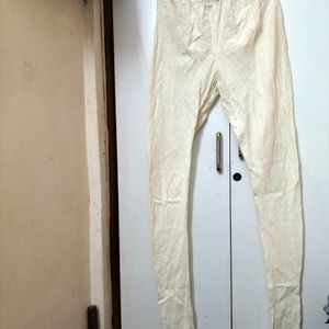 Srishti Pure Cotton Ivory Churidar Pajama